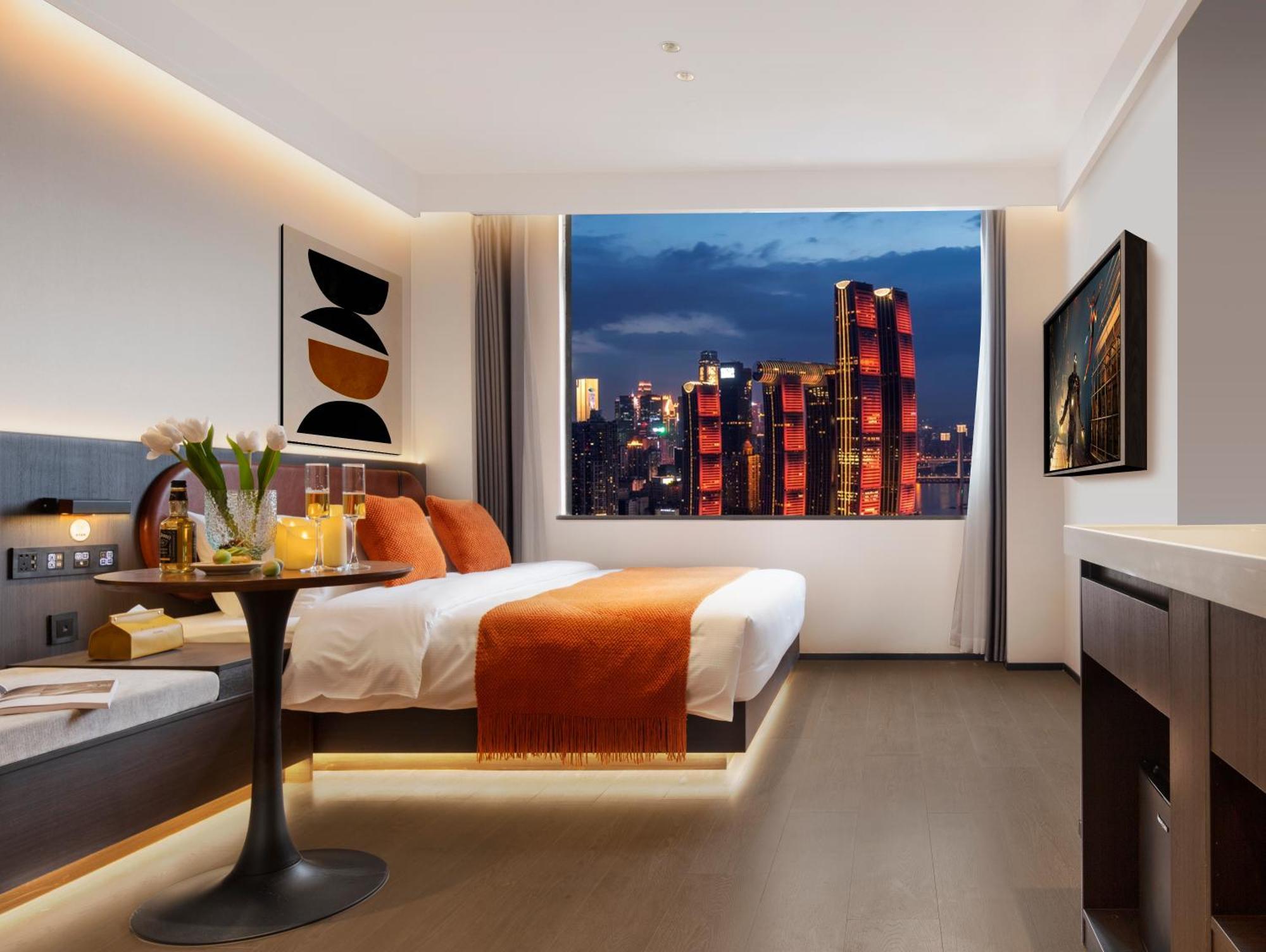 Mcsrh Hotel-Chongqing Jiefangbei Chaotianmen ภายนอก รูปภาพ